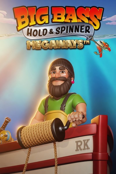 Okładka slotu Big Bass Hold & Spinner Megaways w lobby Betwest Casino